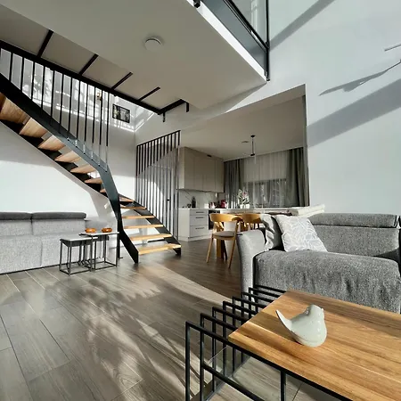 Apartment Dwupoziomowy, Luksusowy Sunny Slope - Szklarska Poreba, Sauna, Widok, Ogrod, Taras, 3 Lazienki, 2 Do 8 Osob