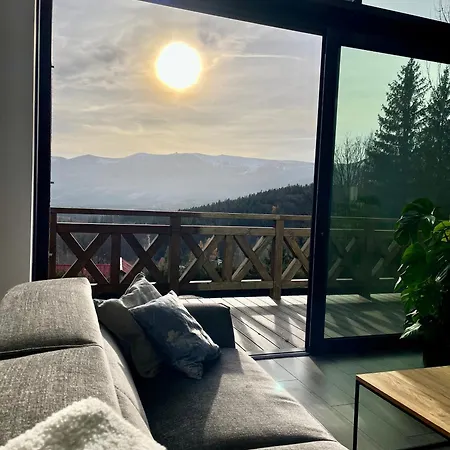 Dwupoziomowy, Luksusowy Sunny Slope - Szklarska Poreba, Sauna, Widok, Ogrod, Taras, 3 Lazienki, 2 Do 8 Osob * Szklarska Poreba