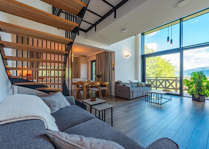 Dwupoziomowy, Luksusowy Platinum - Widok Na Gory, Prywatna Sauna W Cenie, Taras, 3 Lazienki - Luksus I Natura - Sunny Slope Szklarska Poreba